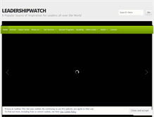 Tablet Screenshot of leadershipwatch-aadboot.com